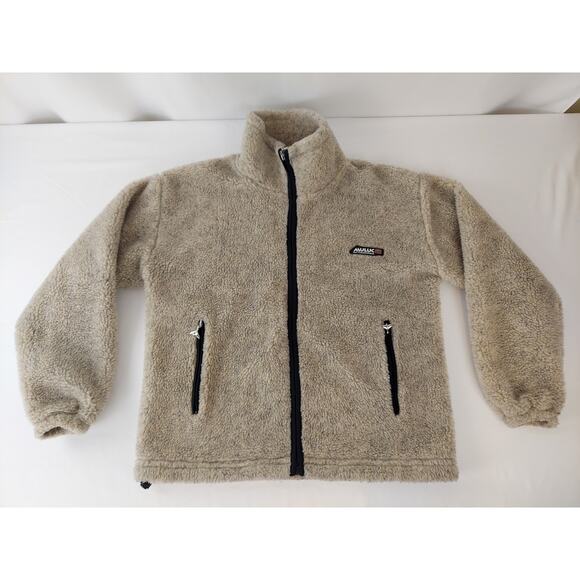 Muluc Patagonia Embroidered Fleece Pile Jacket Men's Small Women's Medium - Picture 1 of 12